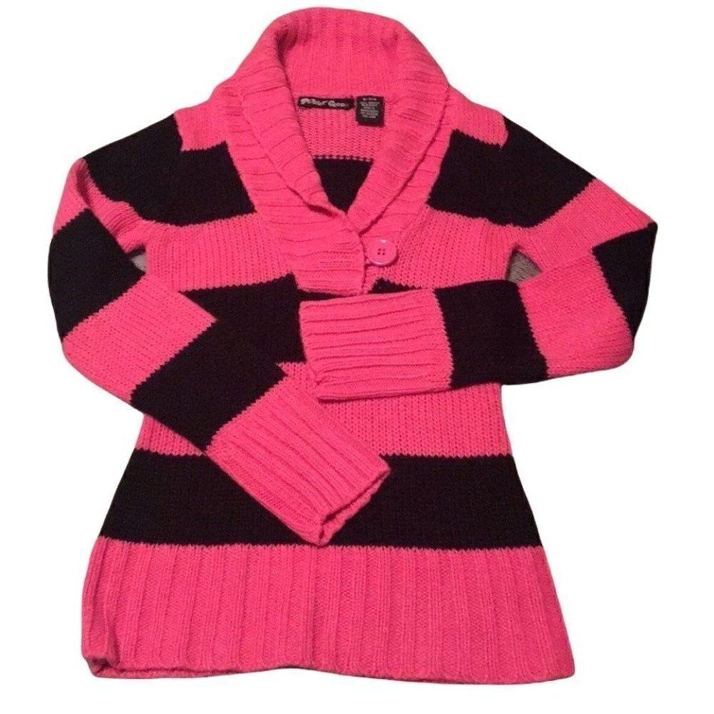 Sweater pink black size 7/8